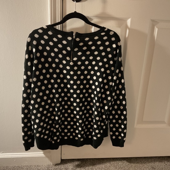 H&M black/white polka dot sweater - Picture 3 of 3